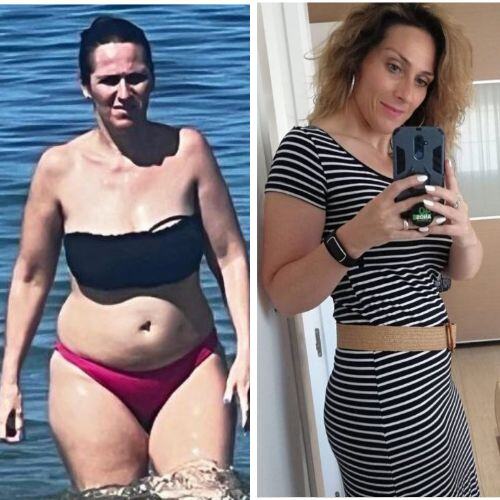 Patricia Carrasco antes y despues